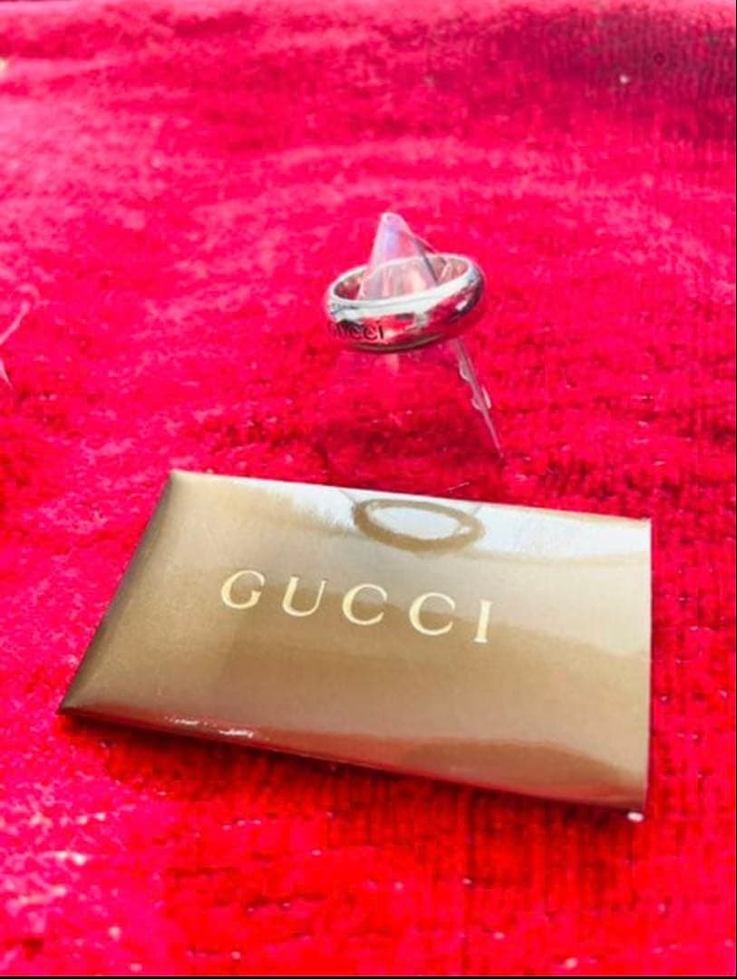 GUCCI リング　丸甲