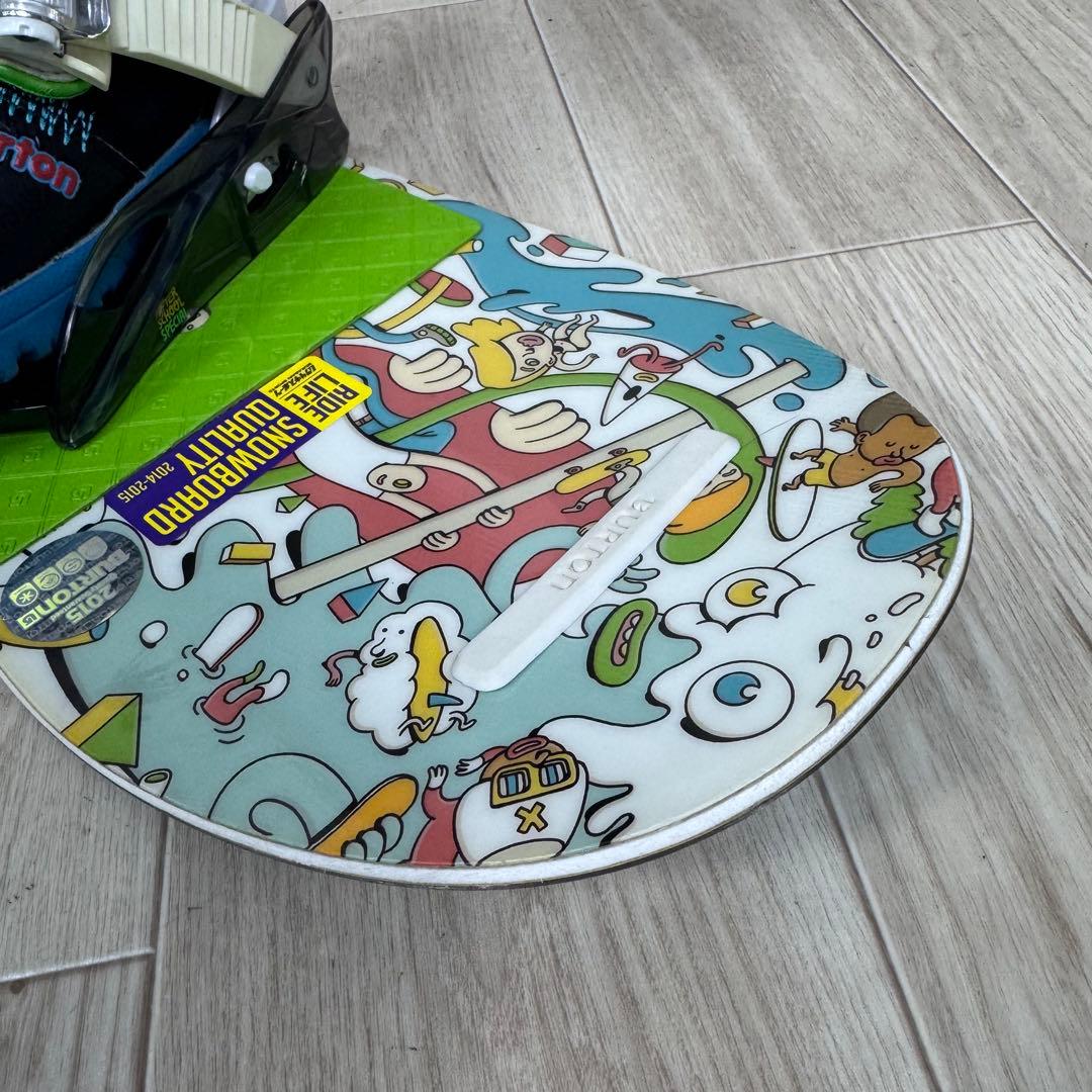 専用BURTON スノーボード キッズ三点セット 90cm ブーツ18.5cm