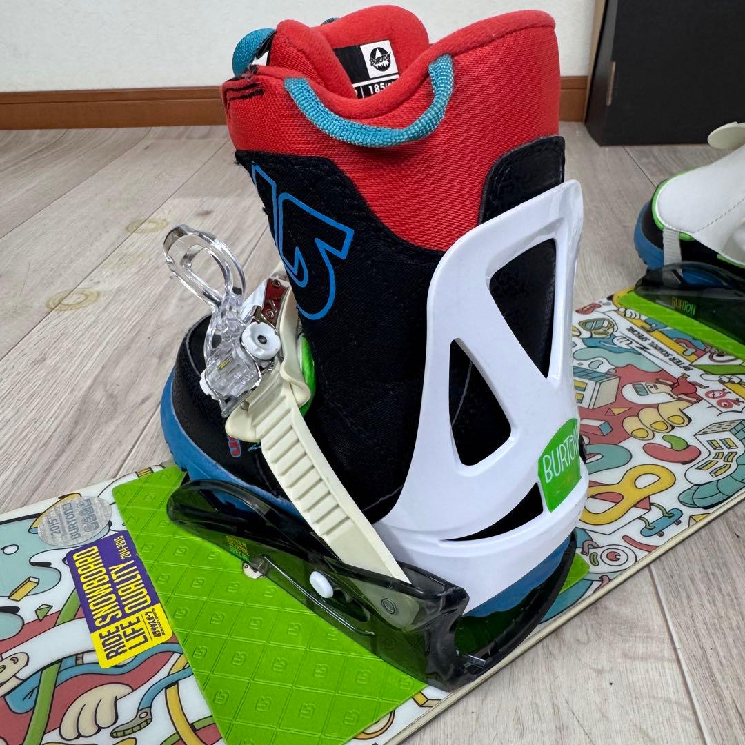 専用BURTON スノーボード キッズ三点セット 90cm ブーツ18.5cm