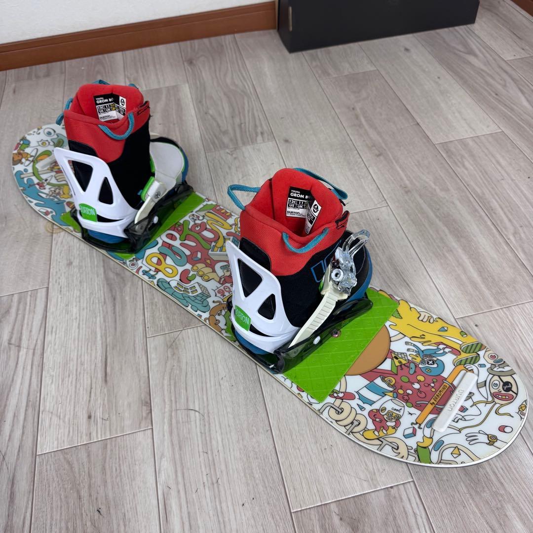 専用BURTON スノーボード キッズ三点セット 90cm ブーツ18.5cm