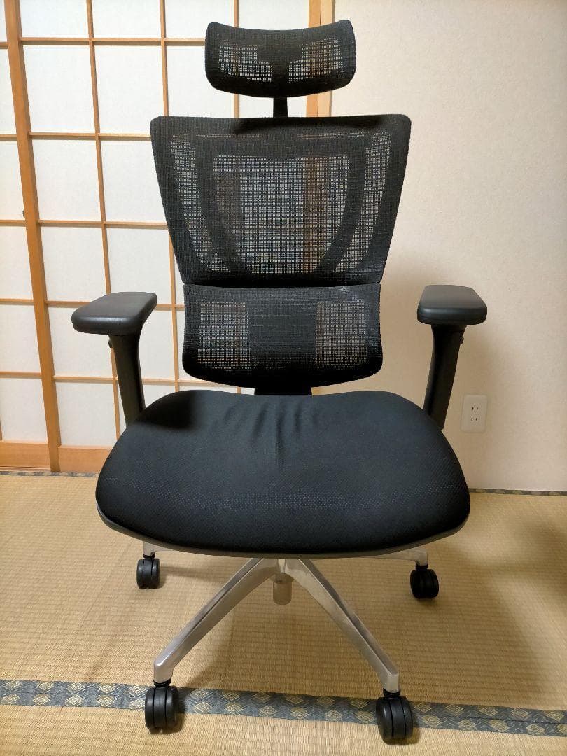 エルゴヒューマン フィット オフィスチェア ブラック