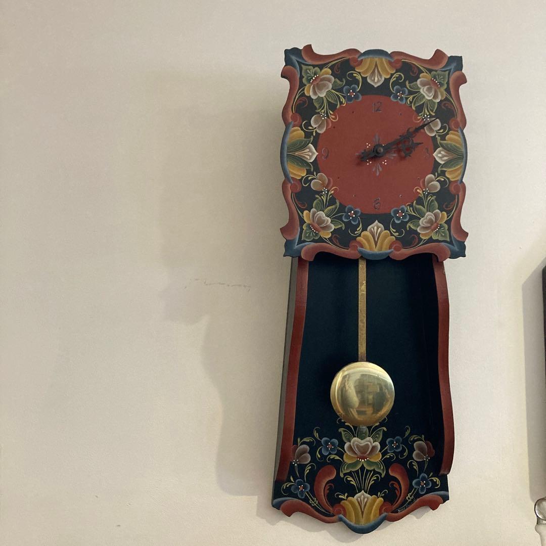 トールペイント描け時計