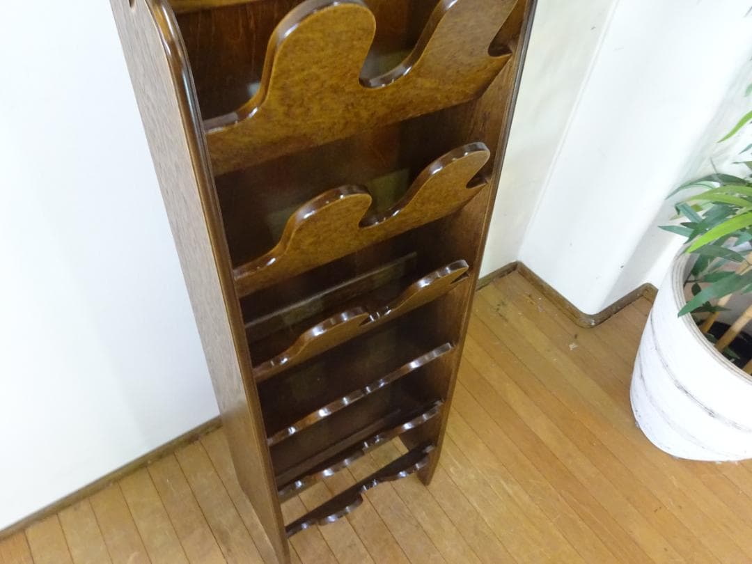 パリの雑貨屋　F-98　スリッパラック　（B）6組　玄関収納　美品