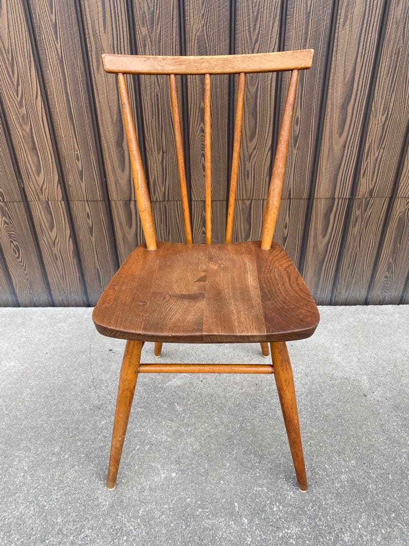 アーコール　Ercol スティックバックチェア　ヴィンテージ　木製　椅子　イス