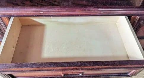 サイドチェスト アンティーク家具　断捨離　コレクション整理