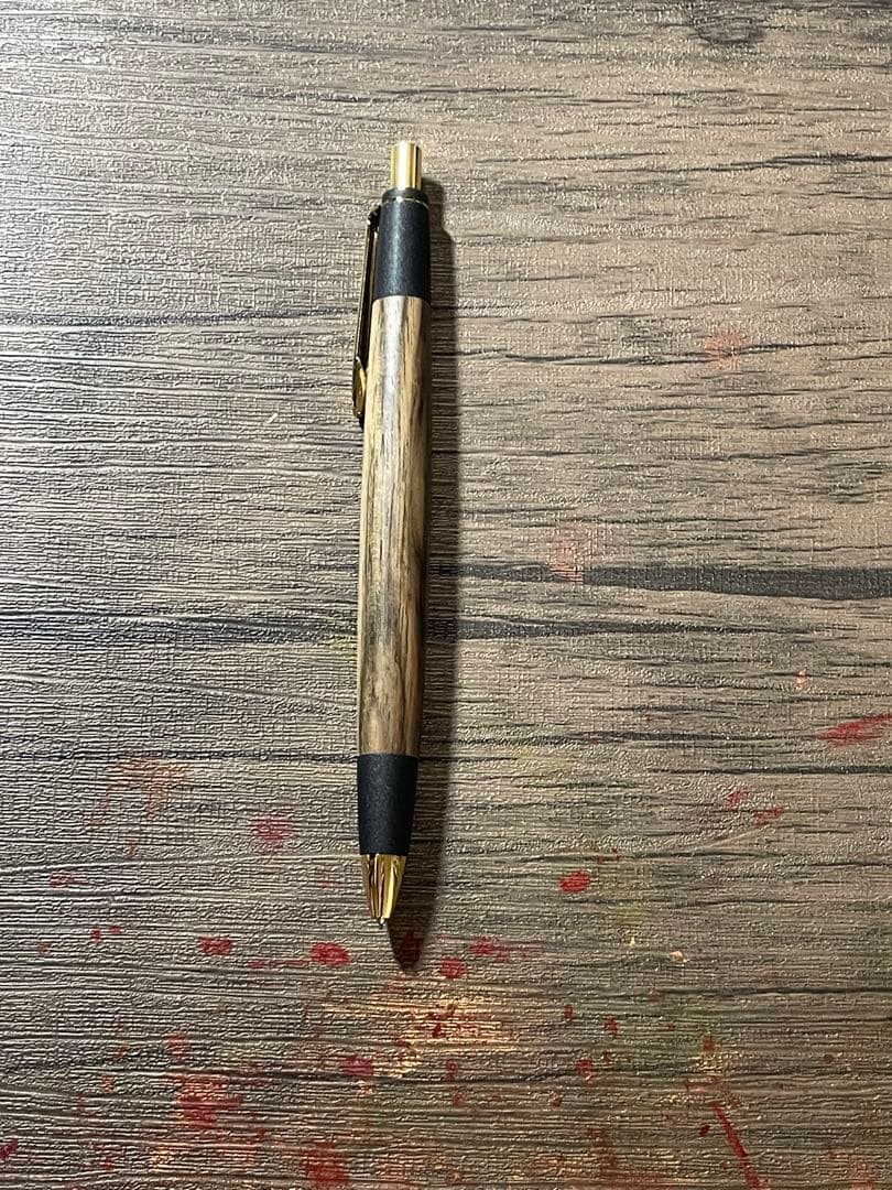 ボナンペン　シャーペン　黒柿