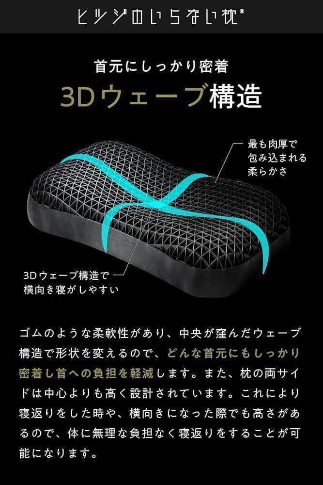 【極柔★新品特価】ヒツジのいらない枕 枕 まくら テンセル枕カバー付き 丸洗い