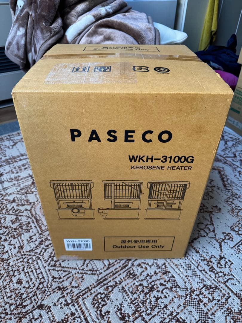 PASECO WKH-3100G 灯油ストーブ