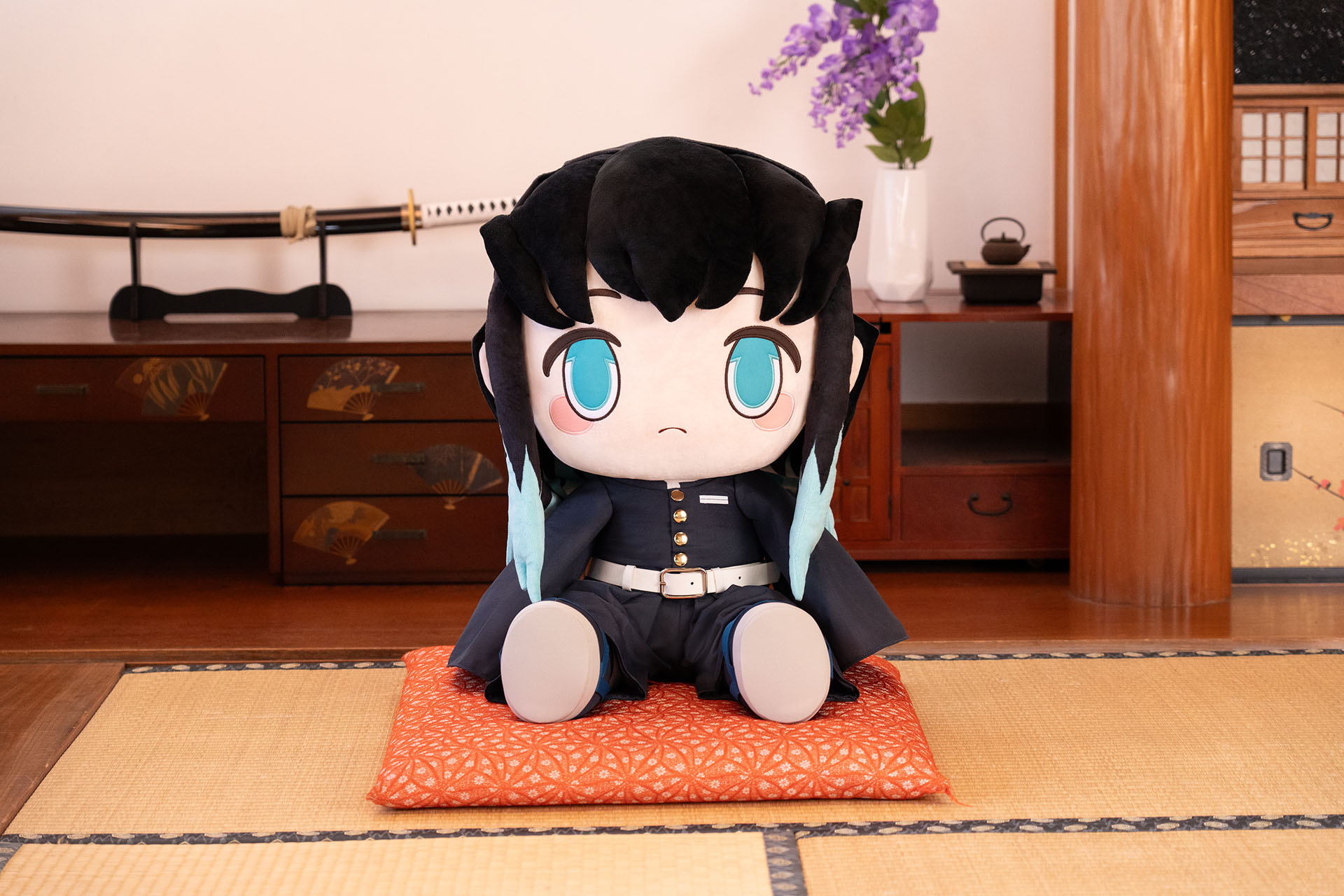 どきゅーとぷち アニメ「鬼滅の刃」 特大ぬいぐるみ 時透無一郎｜TAITO