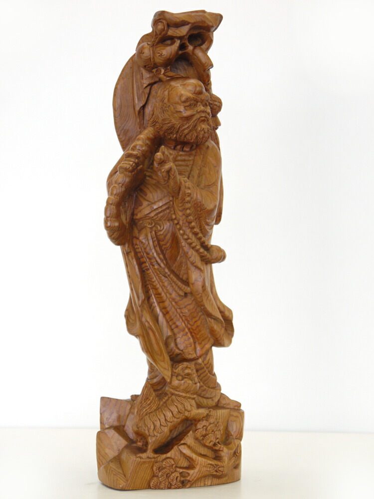 楽天市場】【総高37cm】屋久杉 達磨大師 木彫り 一刀彫 / 素材：屋久杉