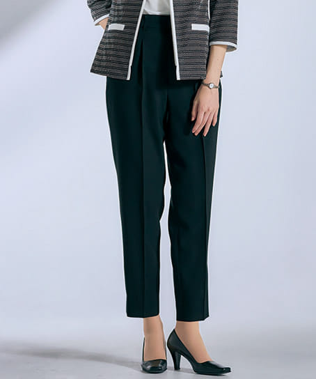 YUKI TORII】パンツ（テーパード・ストレッチ・股下66cm） YT5315