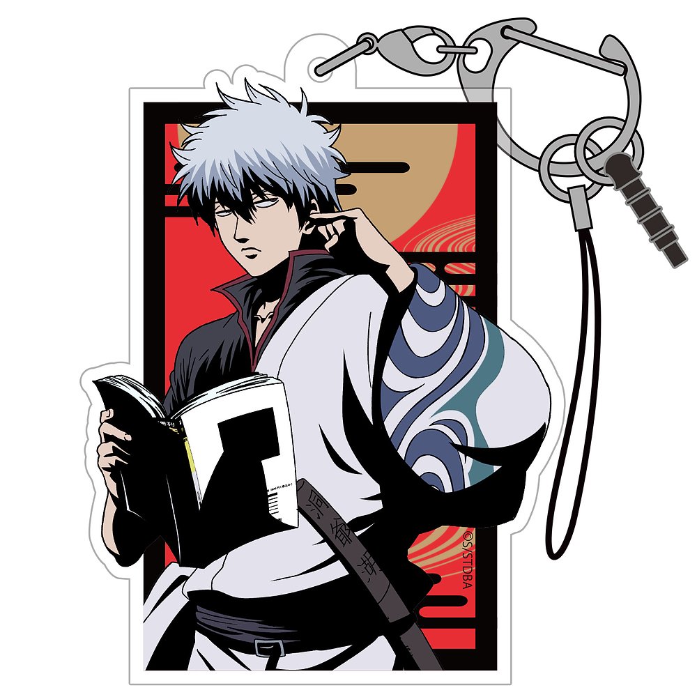 坂田銀時 缶バッジ ノワールVer. [銀魂] | キャラクター公式グッズ