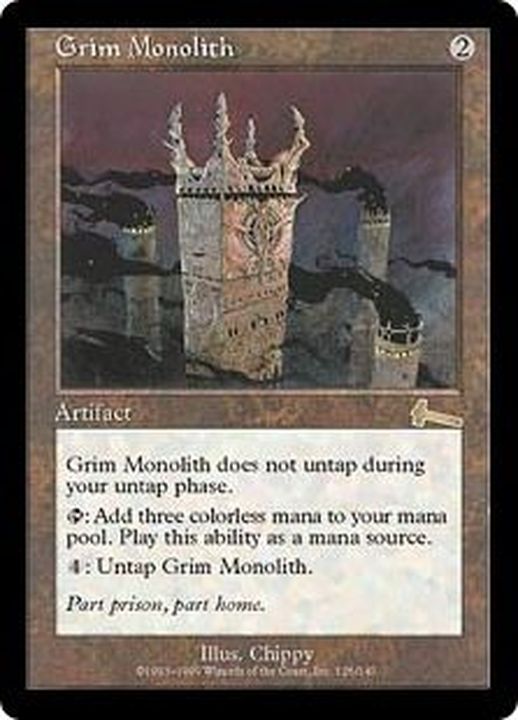 EX]厳かなモノリス/Grim Monolith《日本語》【ULG】