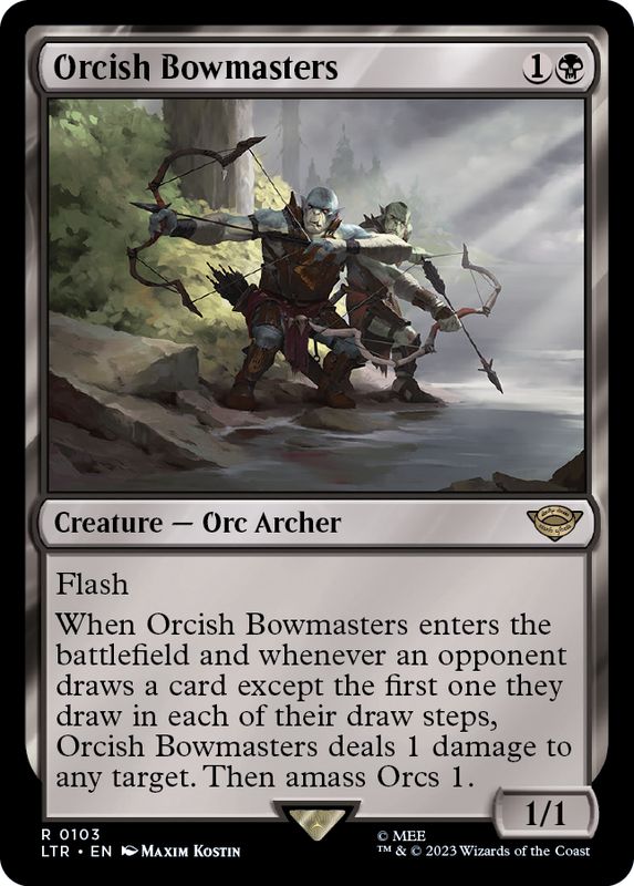 EX+]オークの弓使い/Orcish Bowmasters《英語》【LTR】