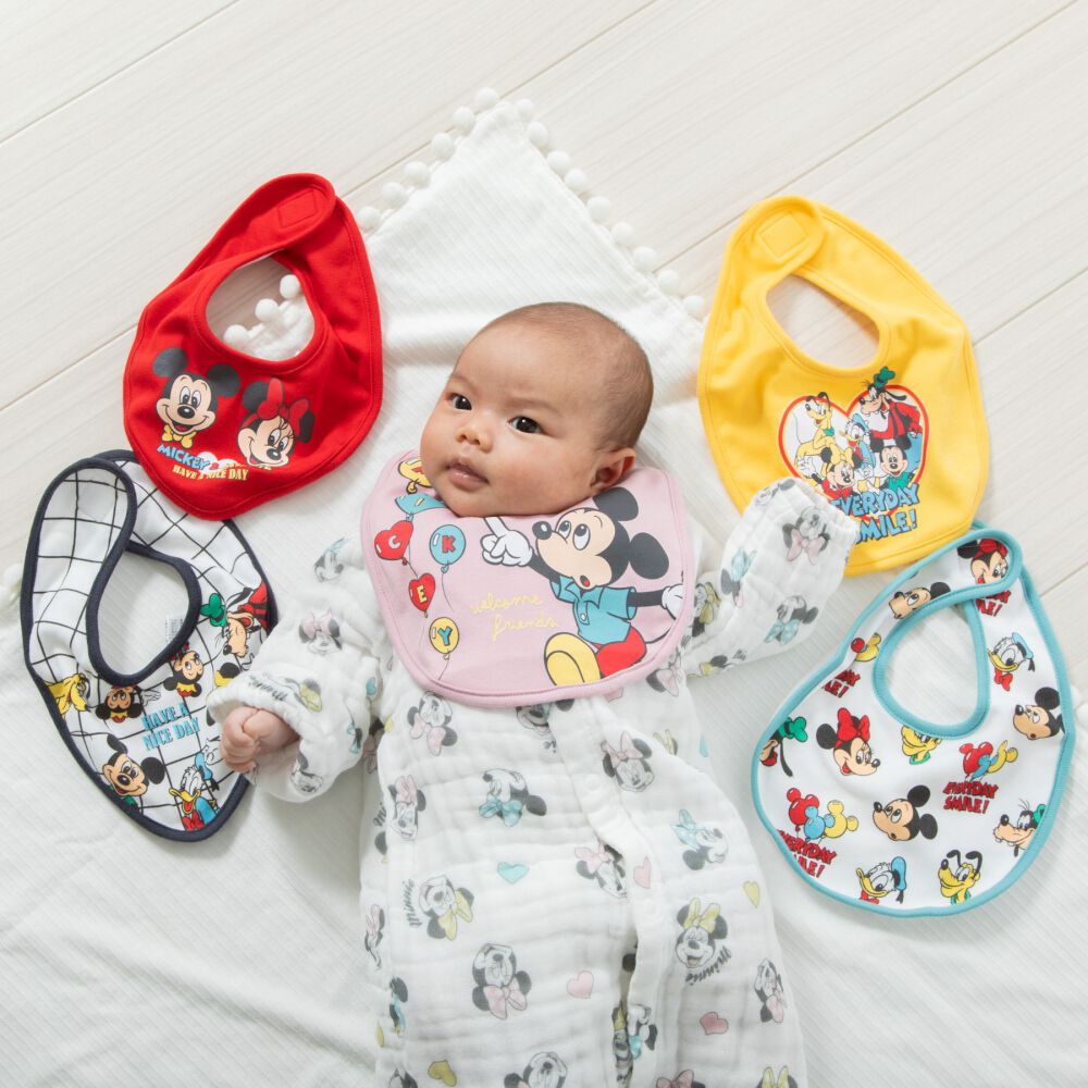 Disney ディズニー ミッキー スタイ 5枚組 | マタニティ・ベビー用品