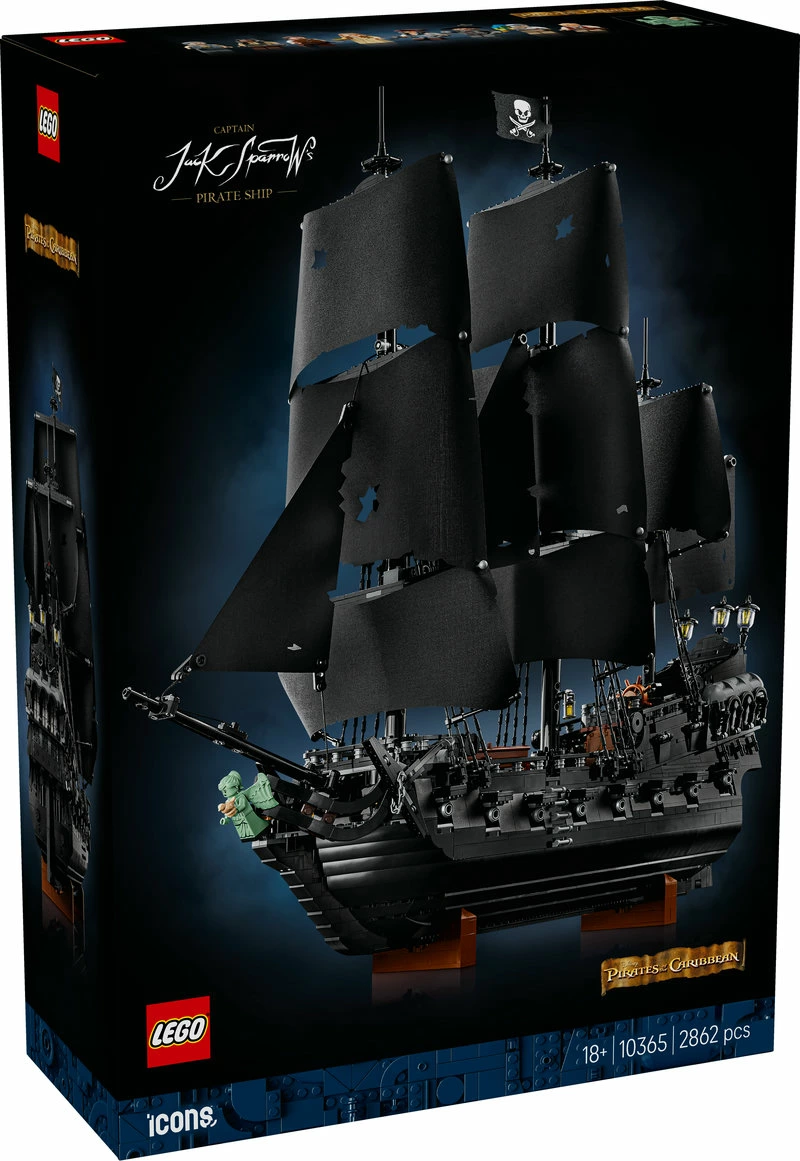 LEGO × パイレーツ・オブ・カリビアン の ブラックパール号 が発売