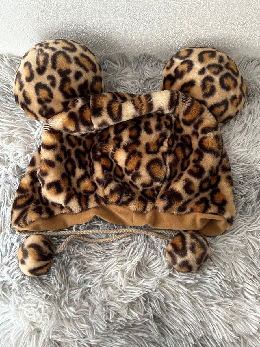 ディズニー ヒョウ柄ファンキャップ ヒョウ柄ソックスセット｜Yahoo