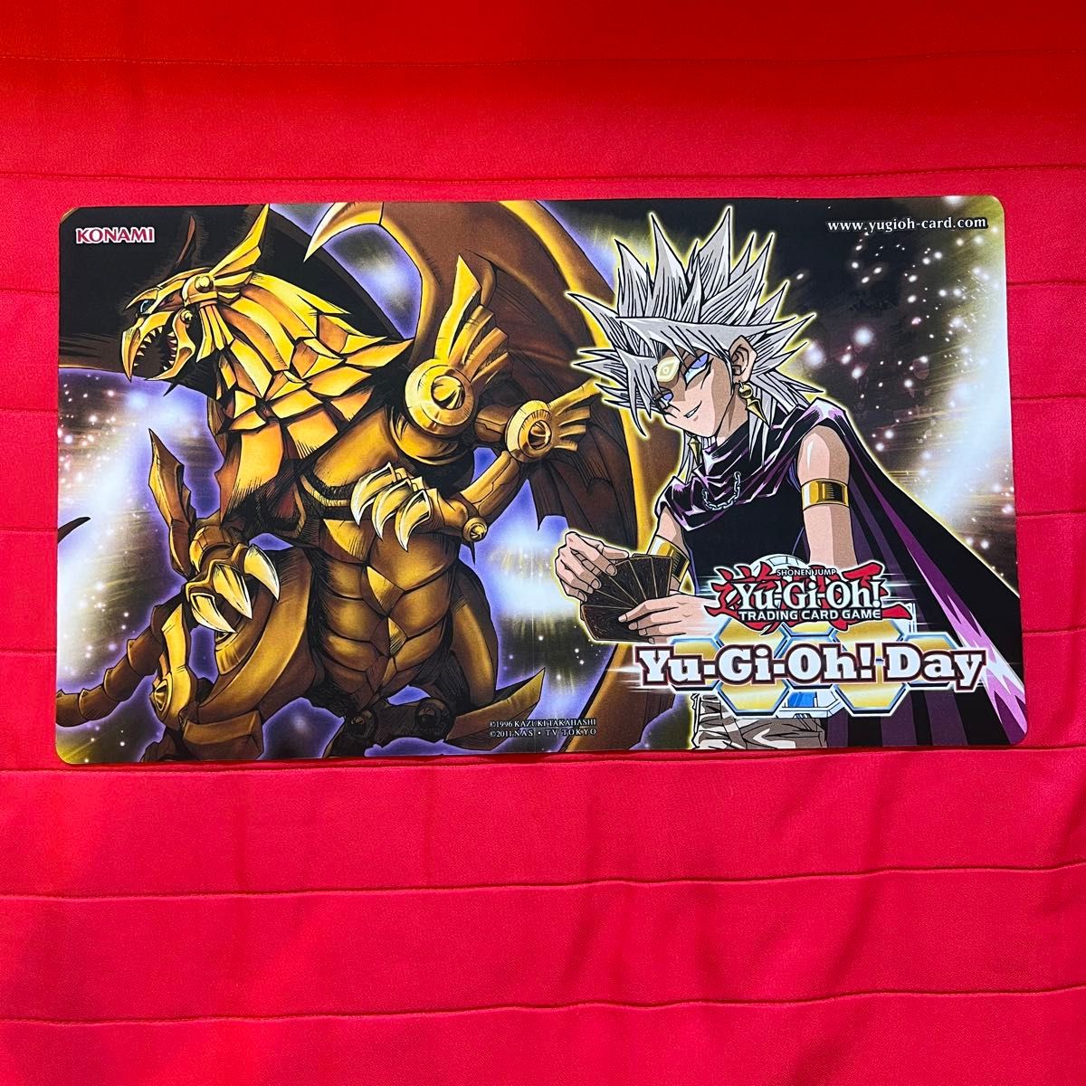 マリク＆ラーの翼神竜 プレイマット 遊戯王 海外 英語 米 特価遊戯王