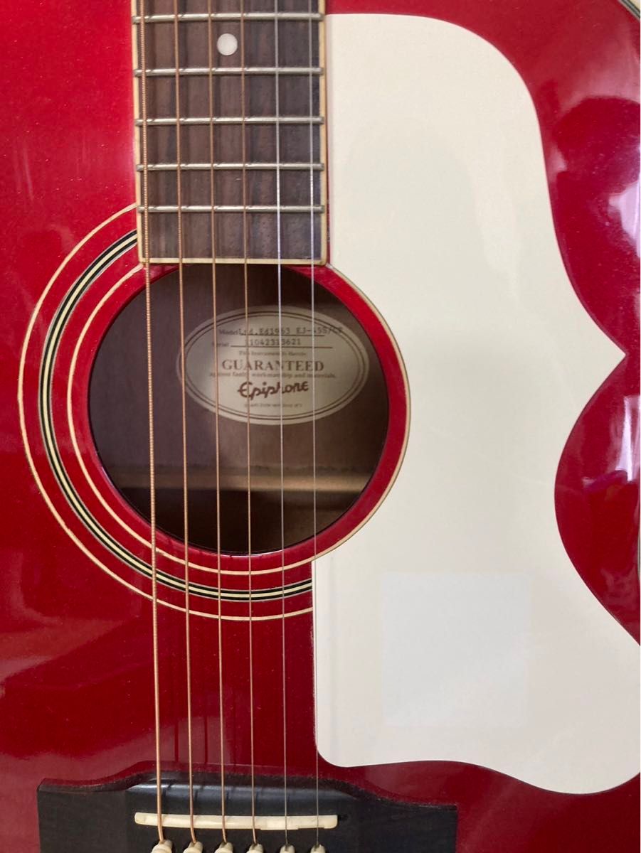 Epiphone 1963 EJ-45S/WR Limited edition J45 エピフォン レッド