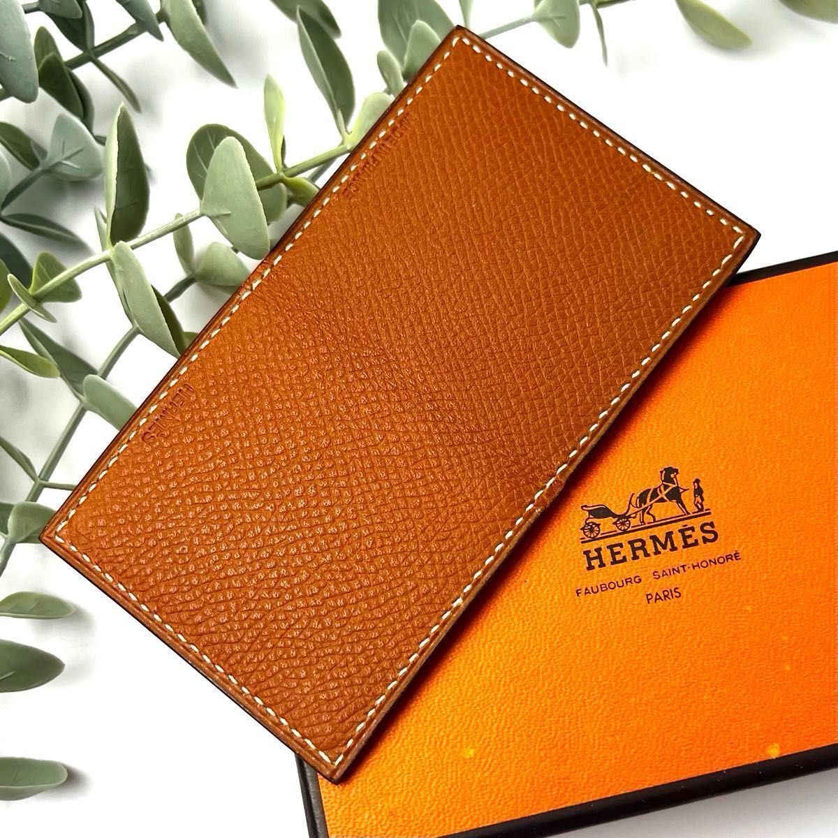極美品】HERMES エルメス ミニフォトフレーム 写真立て クシュベル