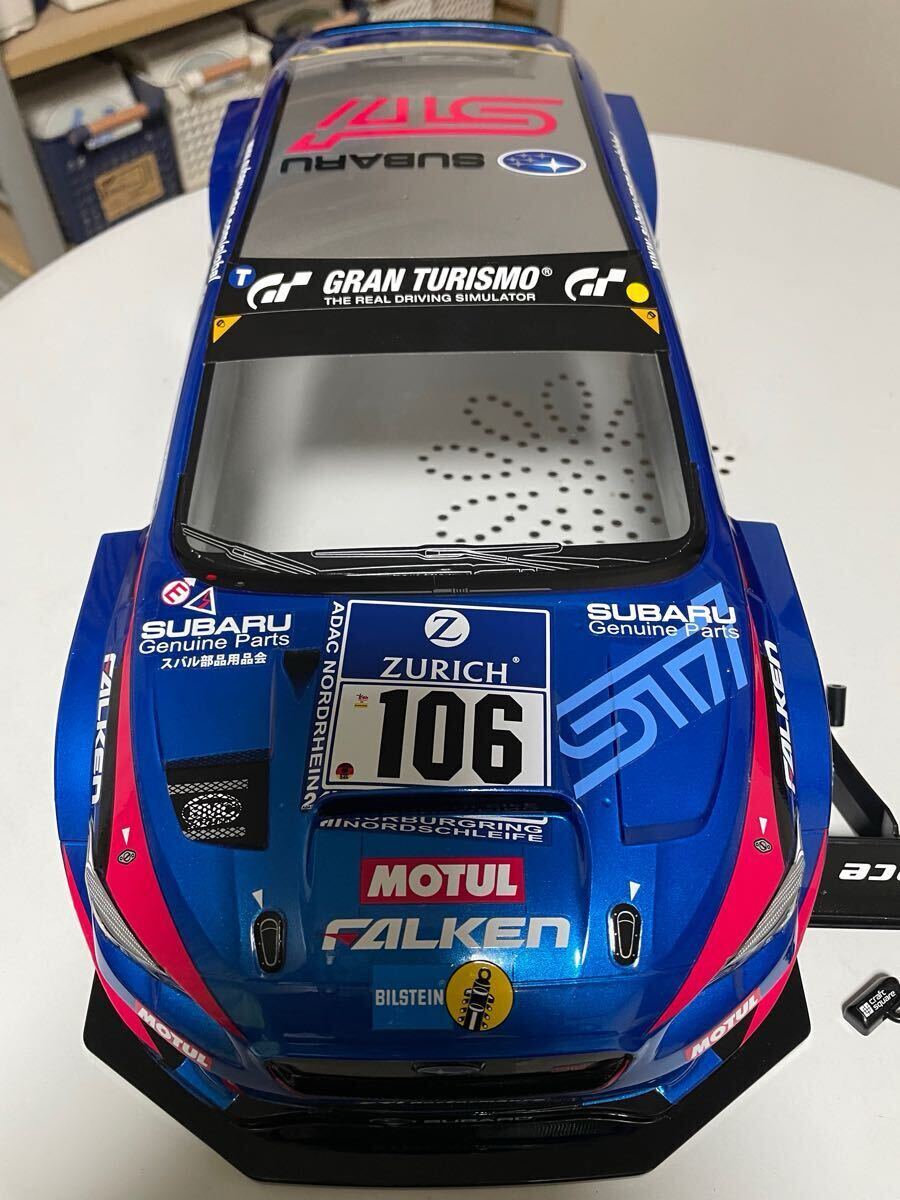 タミヤ SUBARU WRX STI NBRチャレンジ 軽量ボディパーツセット タミヤ