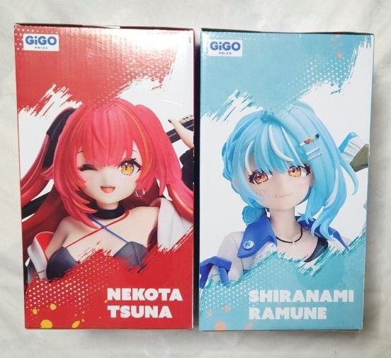 ぶいすぽ スケールフィギュア 猫汰なつ＆白波らむね GIGO限定 全2種