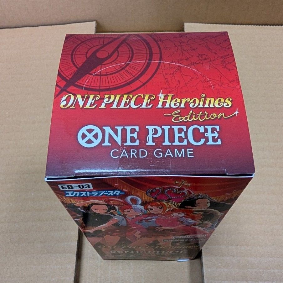 新品未開封・1BOX・テープ付き・箱傷あり】ワンピースカードゲーム