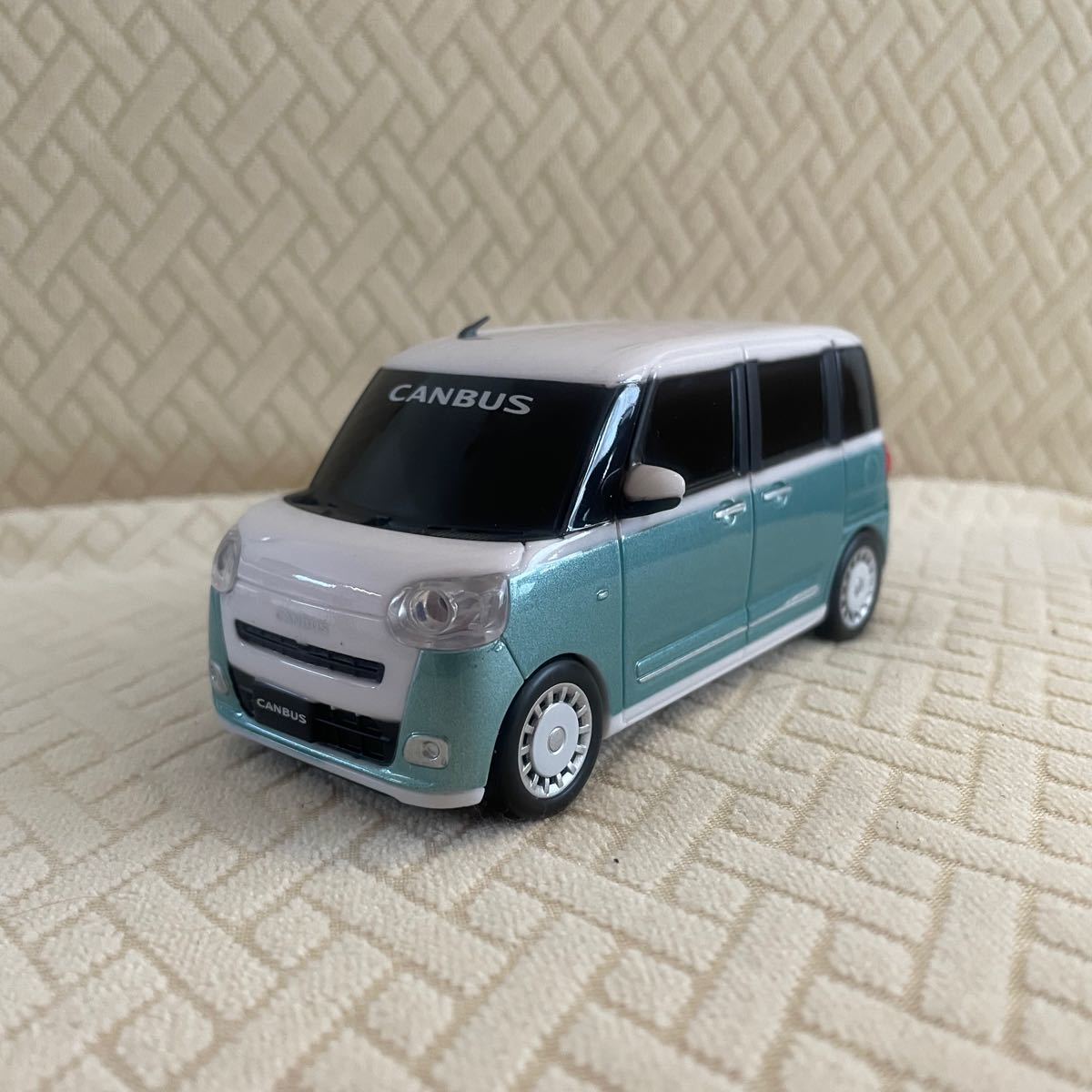 非売品】ダイハツムーヴキャンバス ミニカー・プルバックカー ファイン