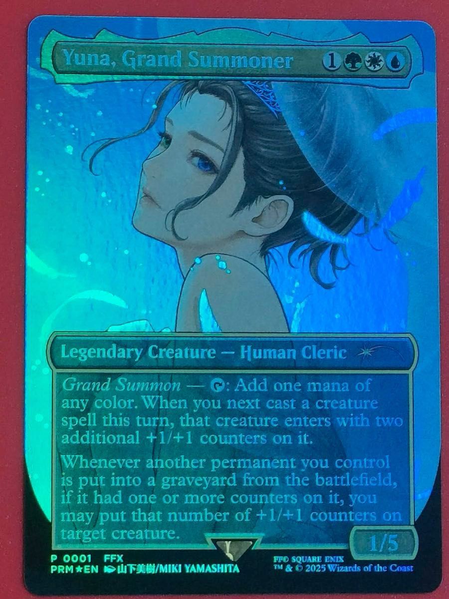 拡張foil】大召喚士 ユウナ 英語版 Yuna Grand Summoner｜Yahoo!フリマ