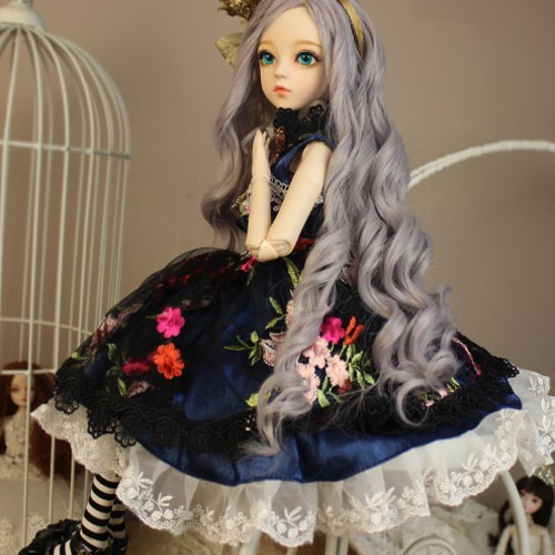 球体関節人形 BJDドール 本体&眼球&顔メイク&ウィッグ&服&靴 1/3 身長