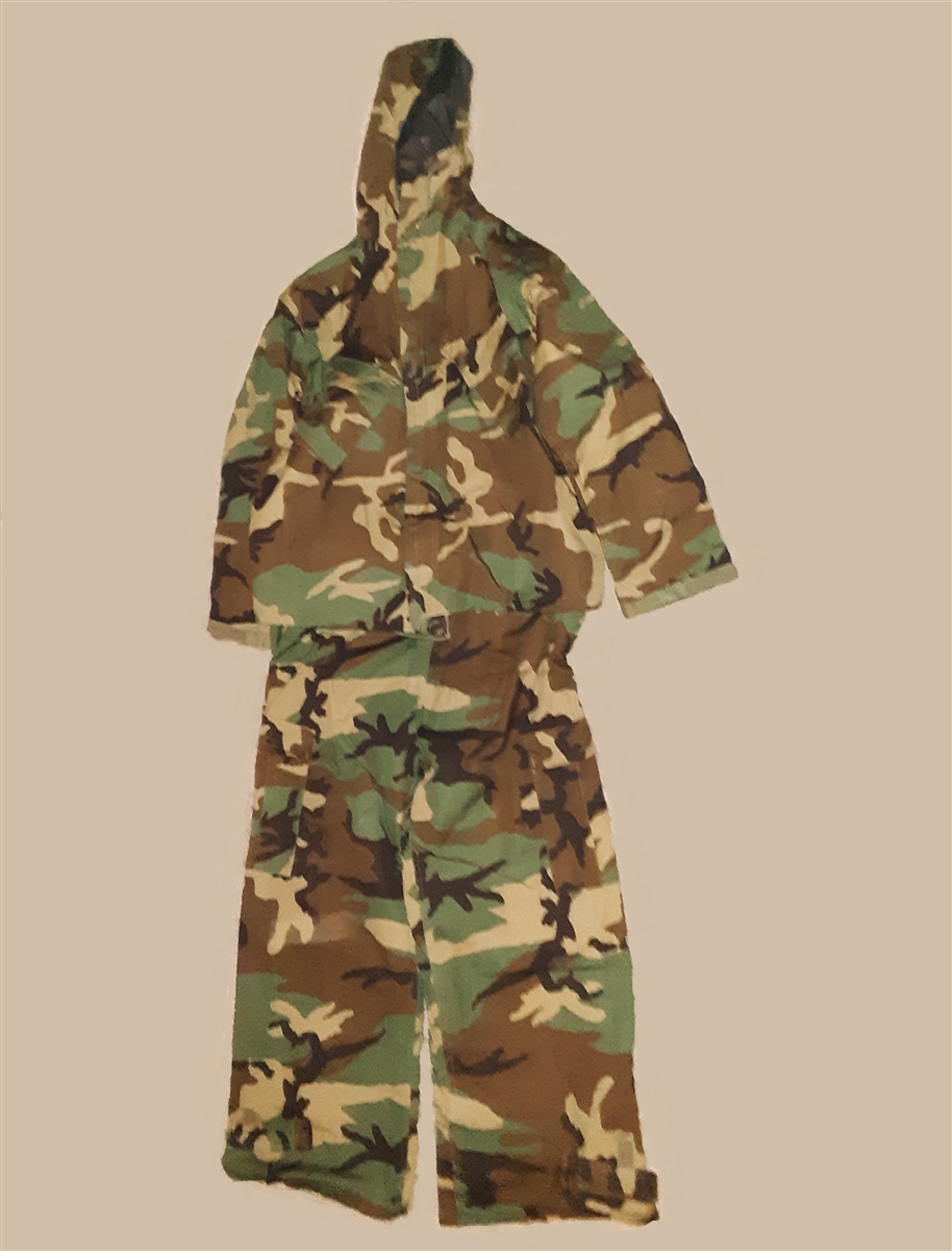 JSLIST CBRN Chemical Biological Protective Suit Woodland Camo