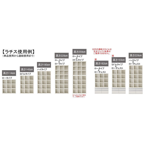 軒先渡し】フナモコ ニューラチス ローチェスト 幅899×奥行448×高さ