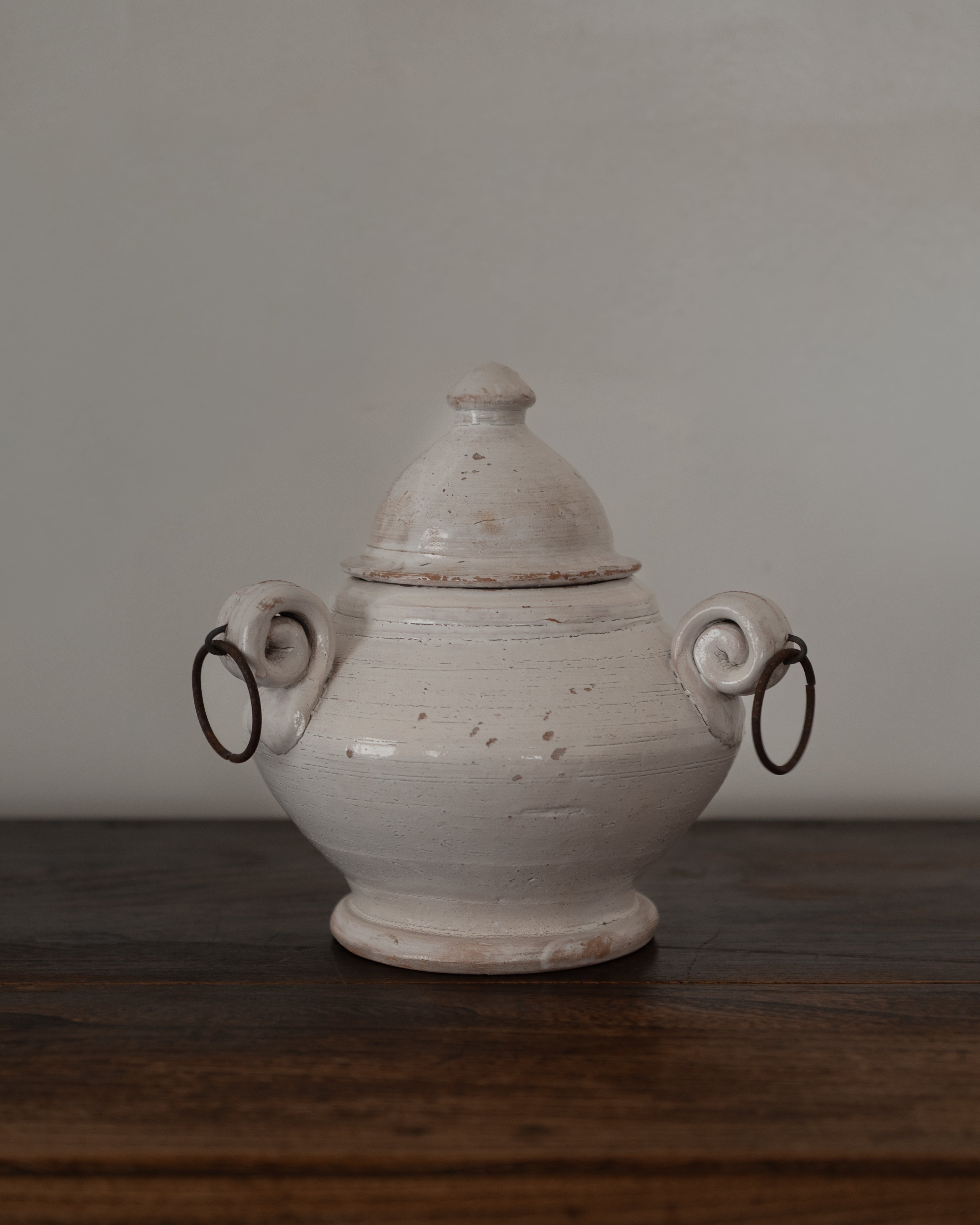 イタリア アンティーク 薬壺 陶器 アルバレロ プーリア