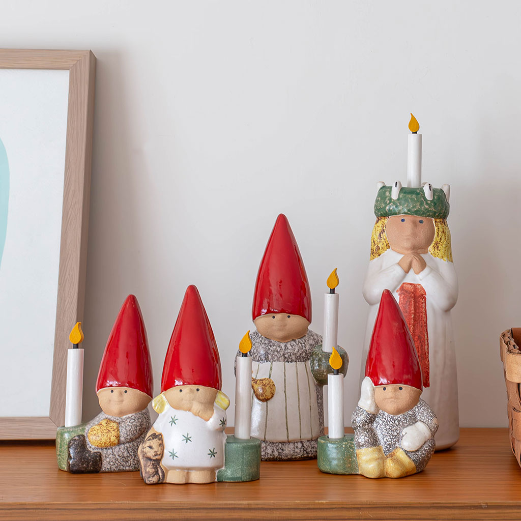 個別販売】Lisa Larson リサ・ラーソン｜SANTA FAMILY FATHER COMFOTA