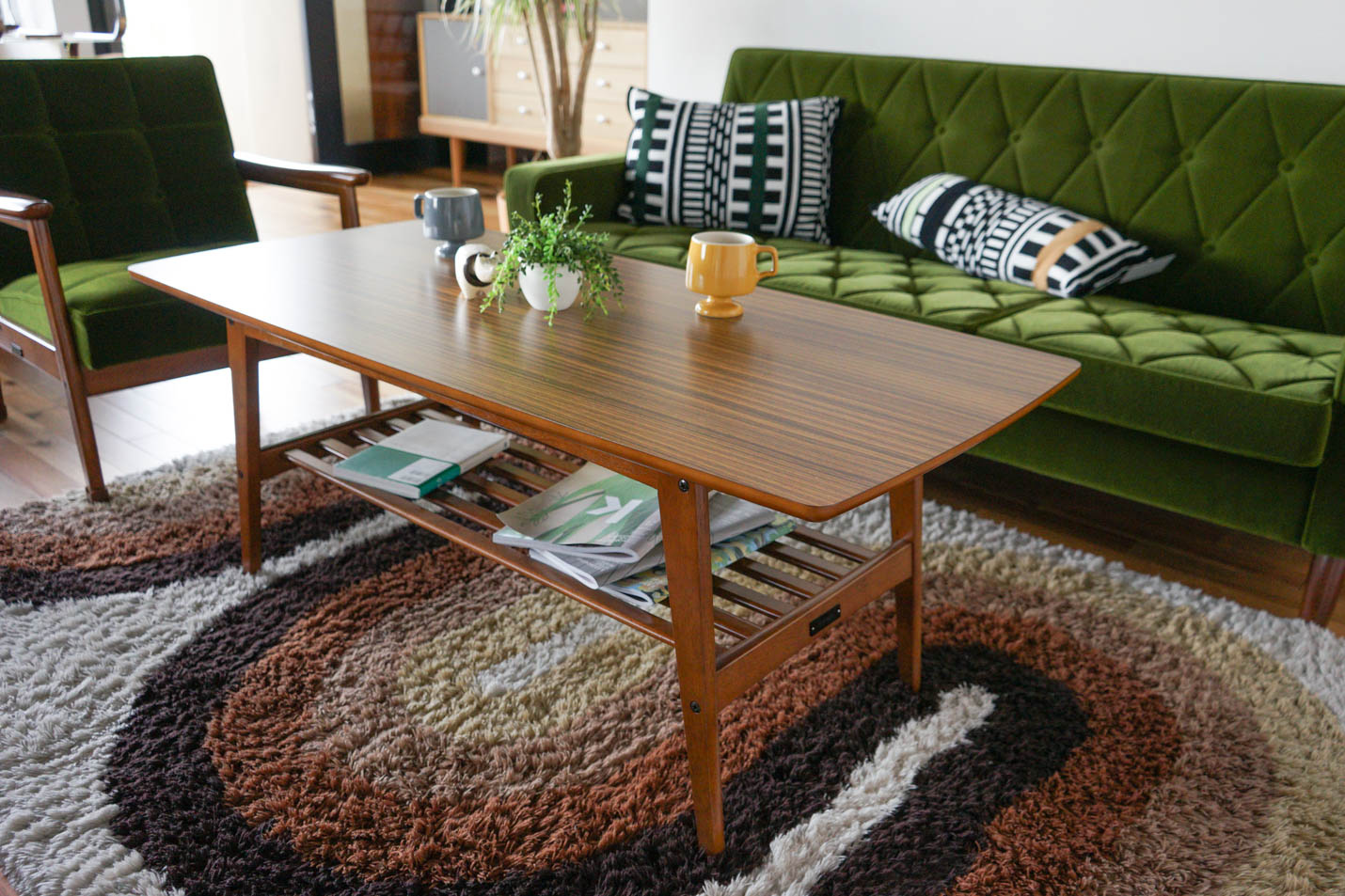 カリモク60 リビングテーブルL ウォールナット[T36400SW] - カリモク