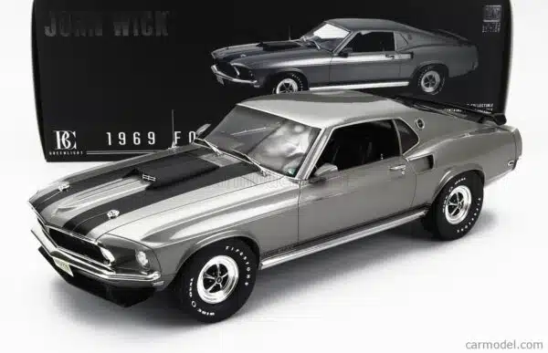 1969 Ford Mustang BOSS 429-John Wick (2014) - made of resin