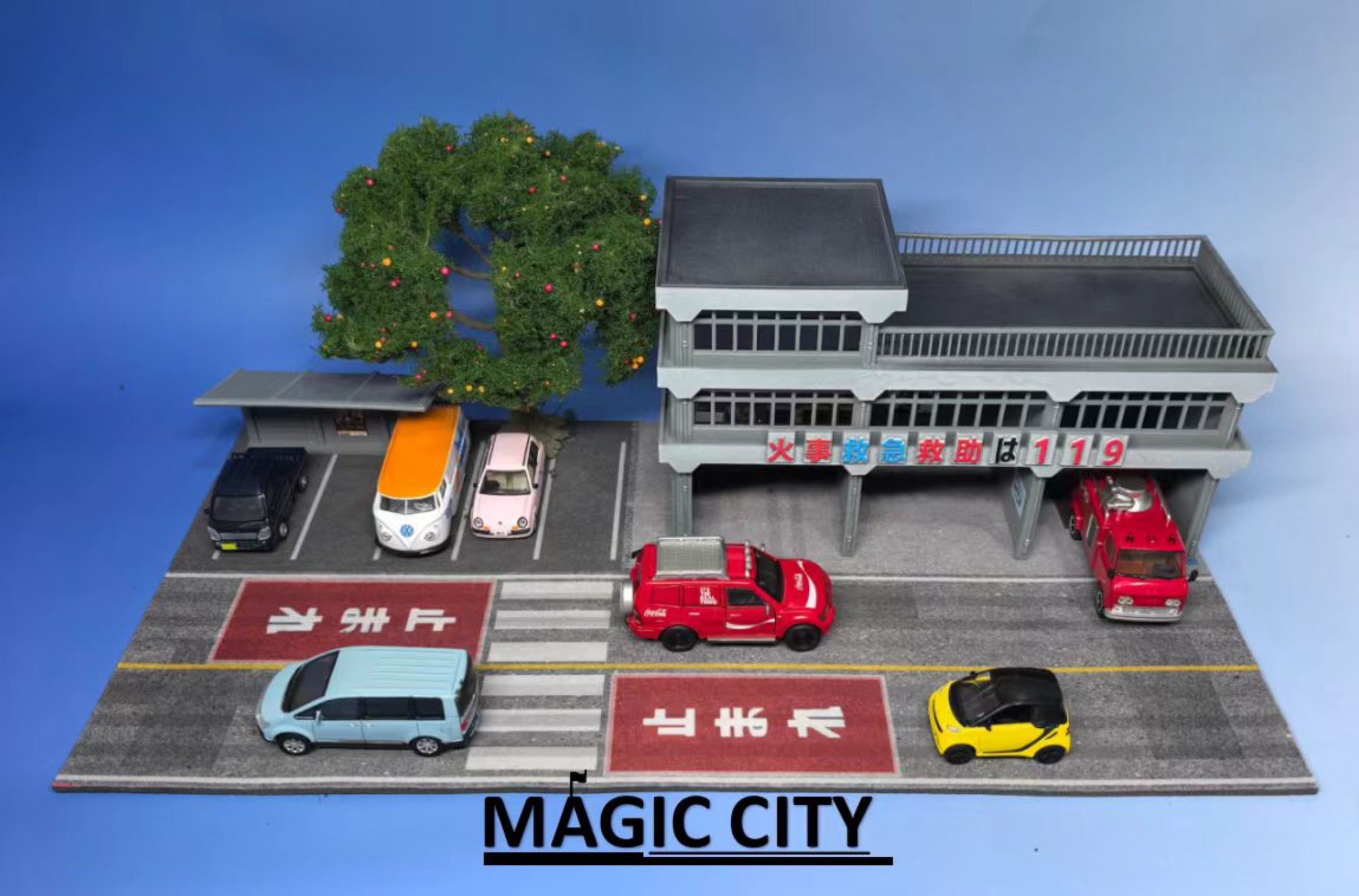 Preorder] Magic City 1:64 Japanese Fire and Rescue Team and