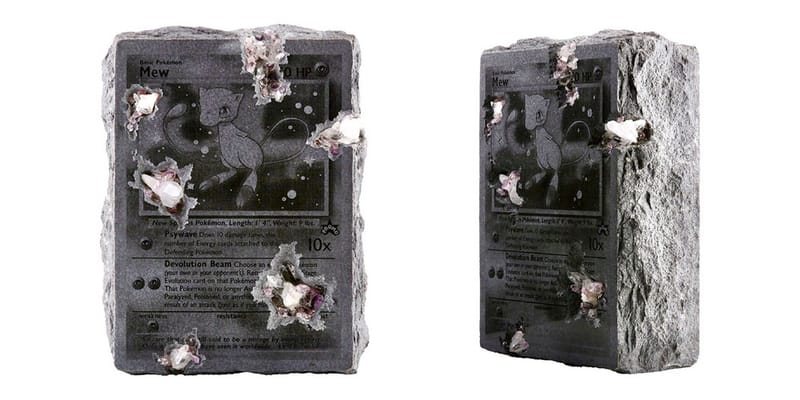 Daniel Arsham x EYEFUNNY OBJECTS Pokémon Card | Hypebeast