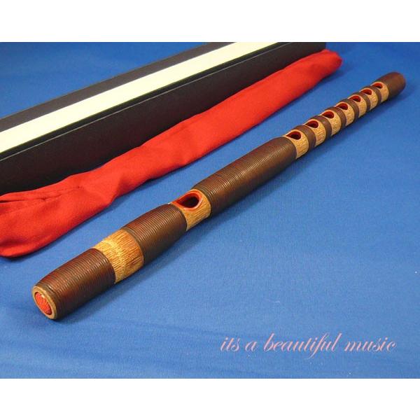 its】雅楽楽器・龍笛（竜笛） 最も本格的な仕様「煤竹製・籐巻き