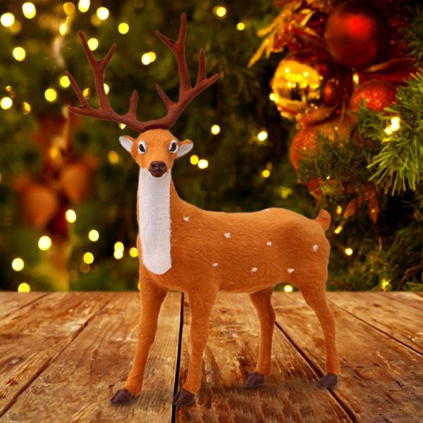 鹿の像 ヘラジカの置物 ギフト 春祭り クリスマス トナカイ