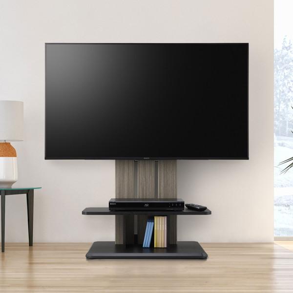 朝日木材加工 DCK-1280FS-GB 壁寄せテレビ台 グレーベージュ : XPRICE