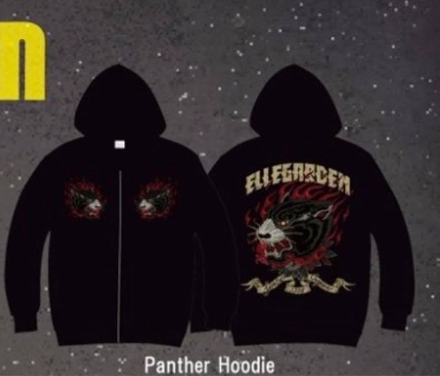 Amazon.co.jp: ELLEGARDEN PANTHER HOODIEXL : Clothing, Shoes & Jewelry