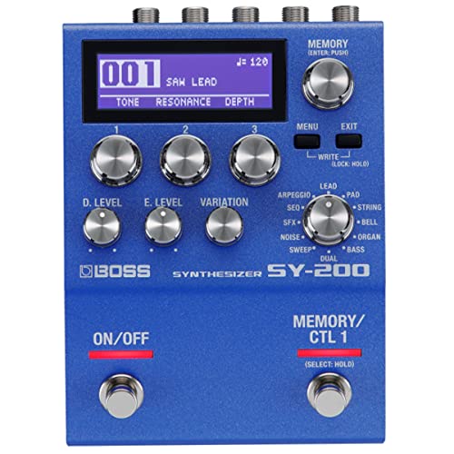 Amazon.co.jp: BOSS SY-200 Synthesizer ギターシンセサイザー ギター