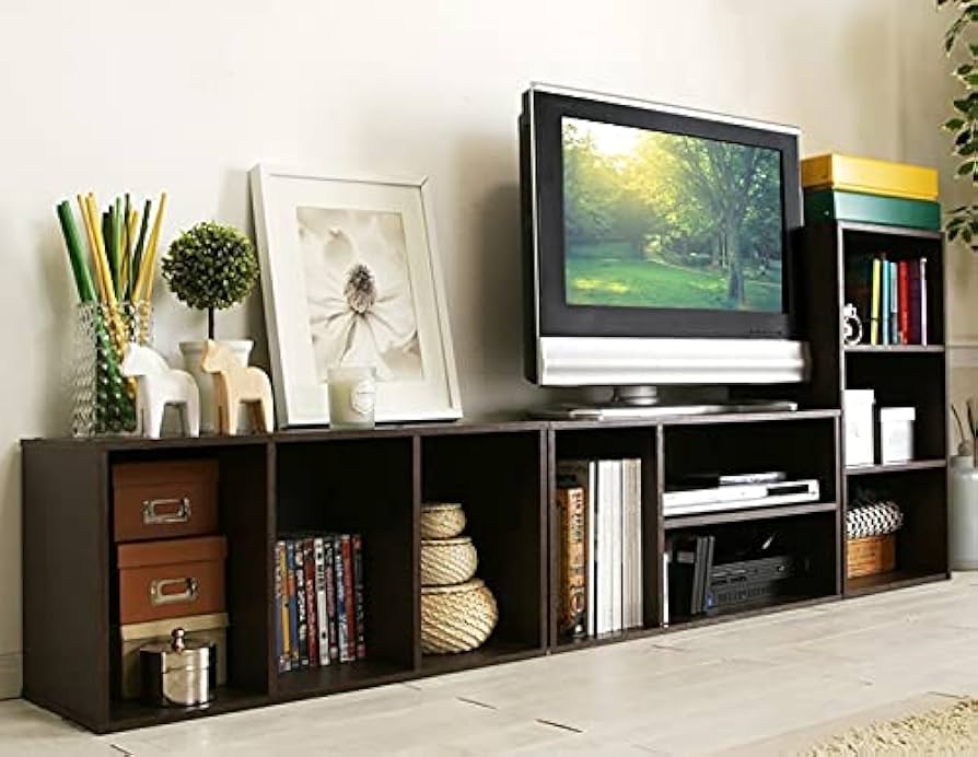 Amazon｜カラーボックス 3段 テレビ台 モジュールボックス 3個セット