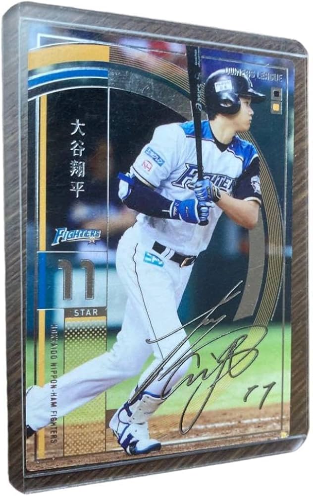 Amazon.co.jp: 大谷翔平 銀箔サインカード オーナーズリーグ2015