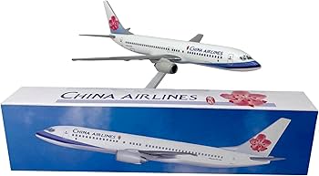 Amazon.com: Flight Miniatures China Airlines 737-800 1:200 Scale