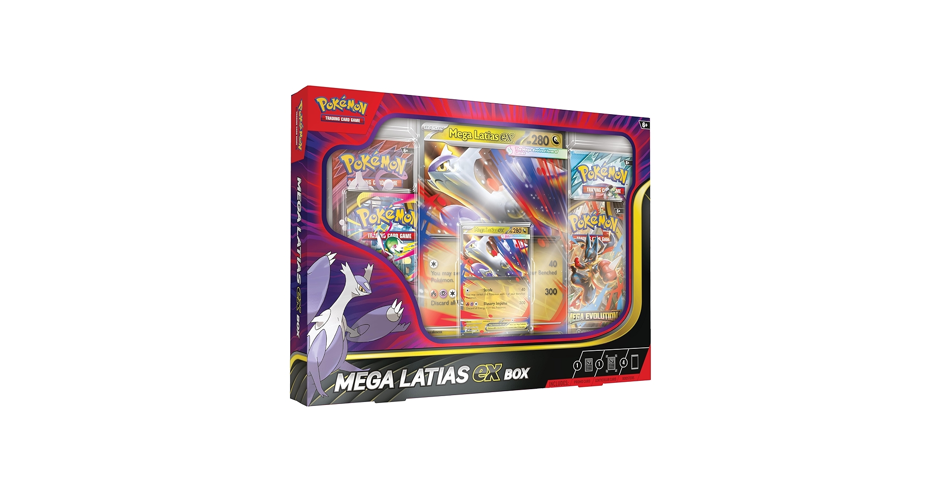 Amazon.com: Pokémon TCG: Mega Latias ex Box : Toys & Games