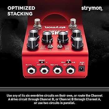 Amazon.com: Strymon Sunset Dual Overdrive and Boost Guitar Effects