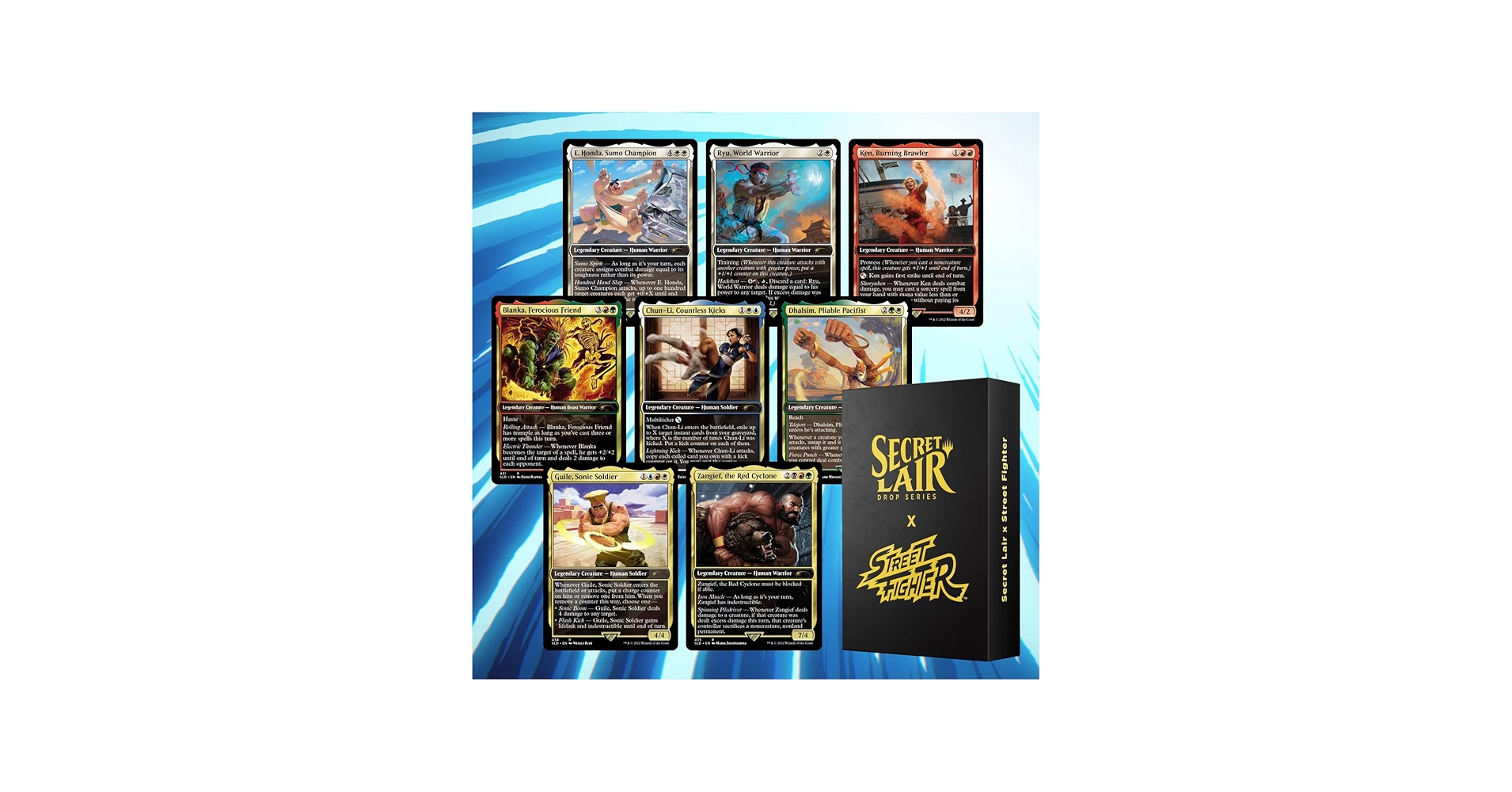 Amazon.com: Magic TCG The Gathering Secret Lair: x Street Fighter