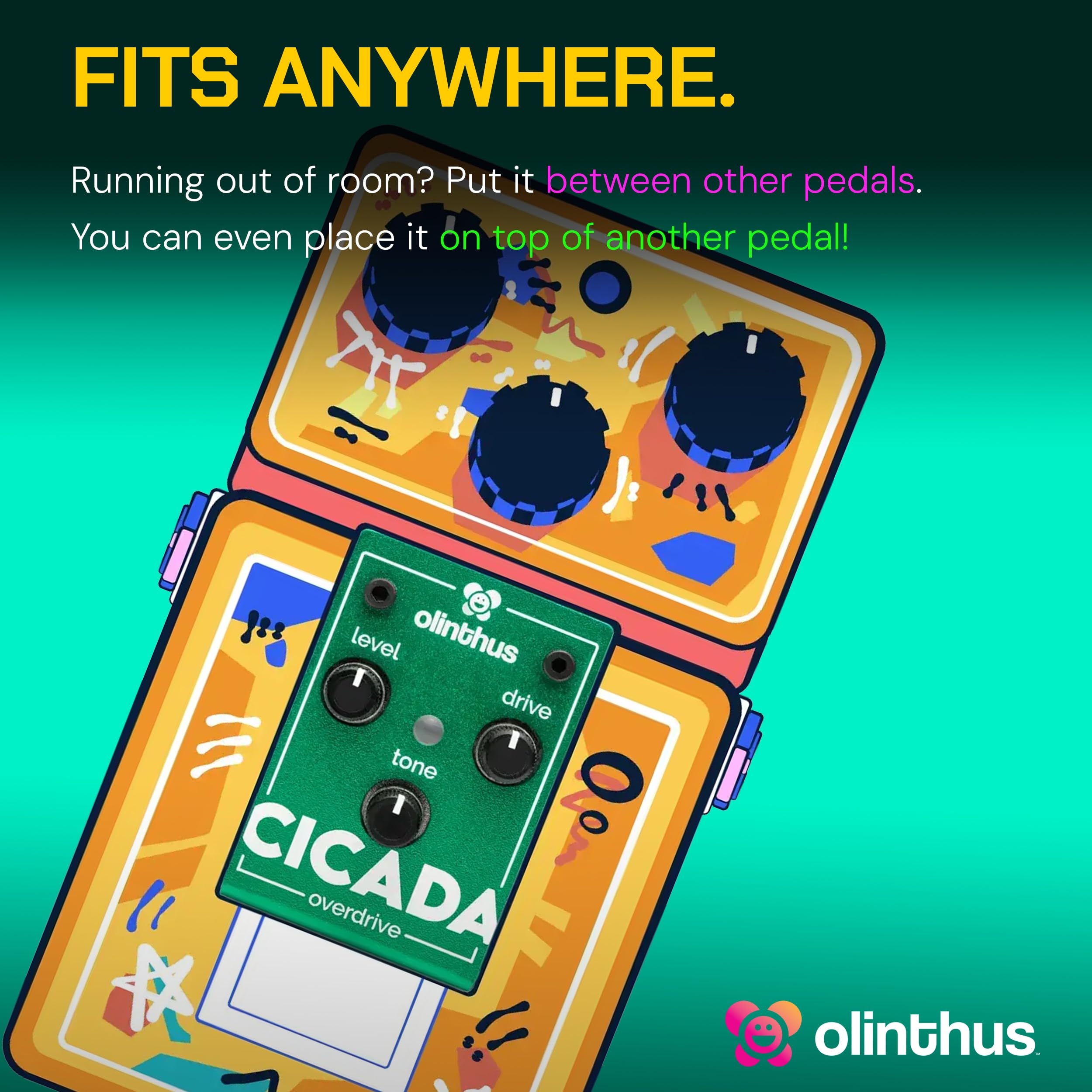 Amazon | Olinthus オリンサス エフェクター オーバードライブ Cicada